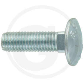 Din 603 8.8 M10X35 V Flachrund (485603 10X035 08V) Granit